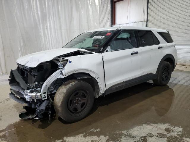 1FM5K8AB0MGC23274 - 2021 FORD EXPLORER POLICE INTERCEPTOR 白色 照片 1