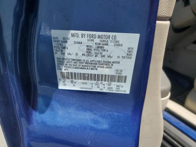 1FMCU49H88KA14676 - 2008 FORD ESCAPE HEV 蓝色 照片 14
