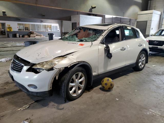 JN1AJ0HRXAM752726 - 2010 INFINITI EX35 BASE Սպիտակ լուսանկար 1