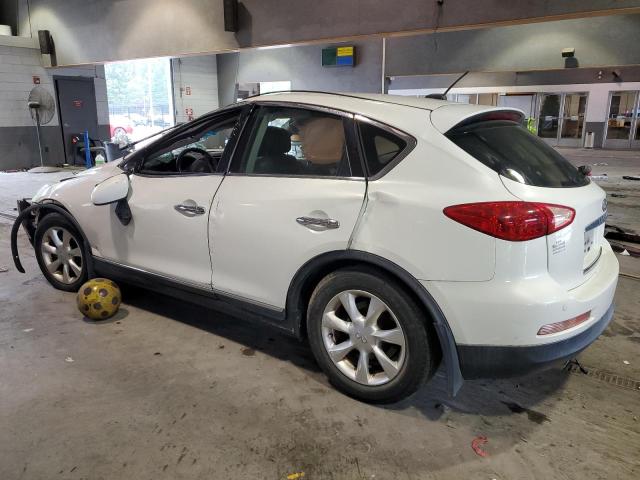 JN1AJ0HRXAM752726 - 2010 INFINITI EX35 BASE Սպիտակ լուսանկար 2