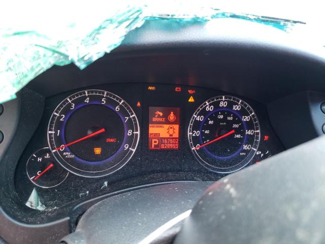 JN1AJ0HRXAM752726 - 2010 INFINITI EX35 BASE Սպիտակ լուսանկար 9