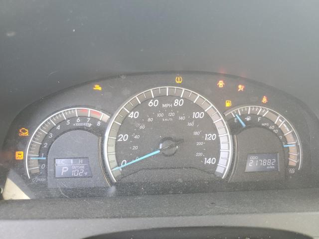 4T1BF1FK7CU168832 - 2012 TOYOTA CAMRY BASE Srebrny zdjęcie 9