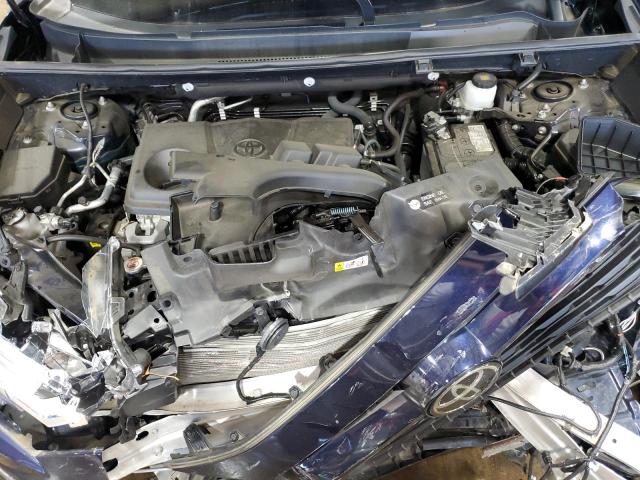 2T3P1RFV9NW259818 - 2022 TOYOTA RAV4 XLE BLUE photo 11