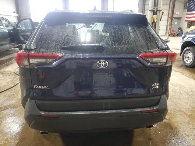 2T3P1RFV9NW259818 - 2022 TOYOTA RAV4 XLE BLUE photo 6