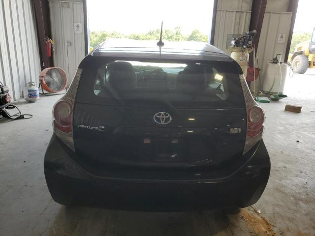 JTDKDTB38C1524677 - 2012 TOYOTA PRIUS C BLACK photo 6