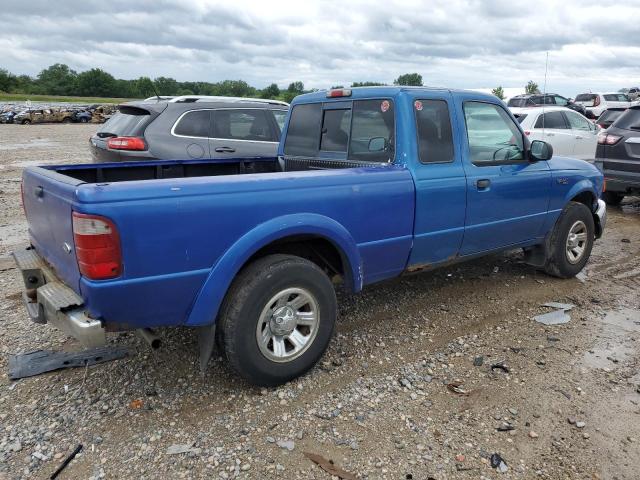 1FTYR14U22TA26922 - 2002 FORD RANGER SUPER CAB BLUE photo 3