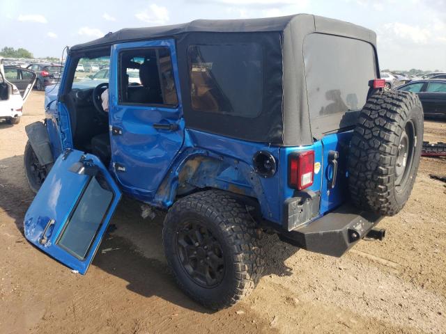 1C4BJWDG9GL122980 - 2016 JEEP WRANGLER U SPORT BLUE photo 2