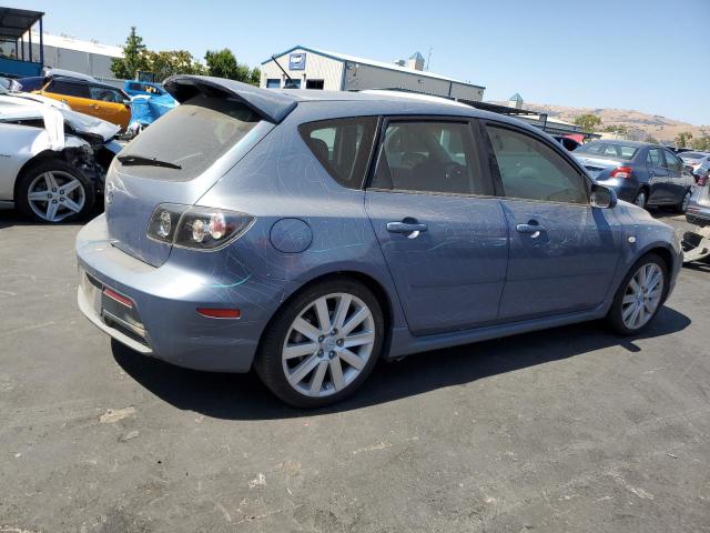 JM1BK34M971653061 - 2007 MAZDA SPEED 3 BLUE photo 3