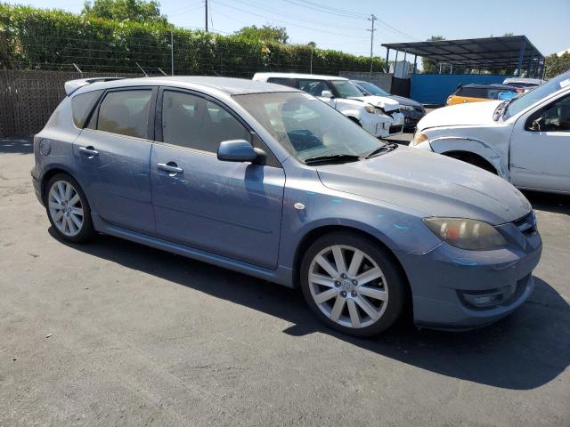 JM1BK34M971653061 - 2007 MAZDA SPEED 3 BLUE photo 4