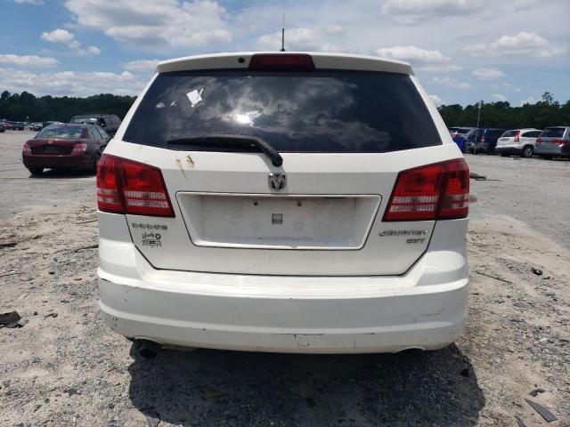 3D4GG57V79T529778 - 2009 DODGE JOURNEY SXT WHITE photo 6