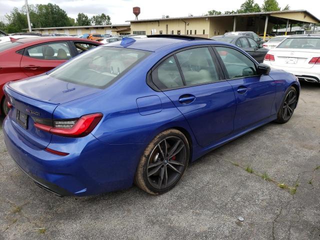 3MW5U7J09M8C14236 - 2021 BMW M340I BLUE photo 3