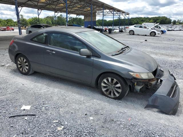 2HGFG12949H526374 - 2009 HONDA CIVIC EXL ნაცრისფერი ფოტო 4