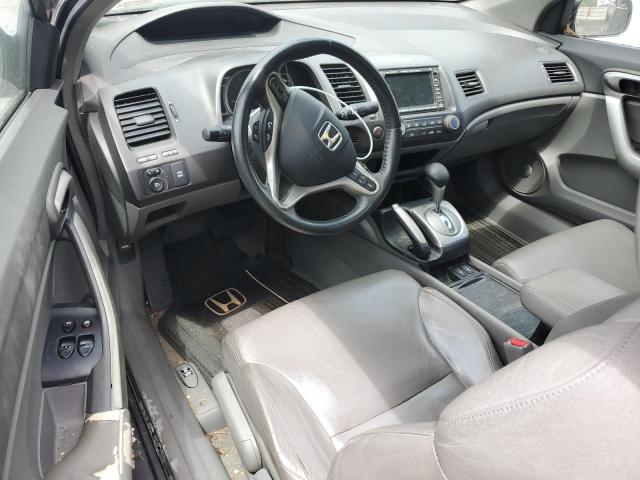 2HGFG12949H526374 - 2009 HONDA CIVIC EXL ნაცრისფერი ფოტო 8