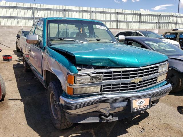 2GCEK19K3P1135398 - 1993 CHEVROLET GMT-400 K1500 TEAL photo 4