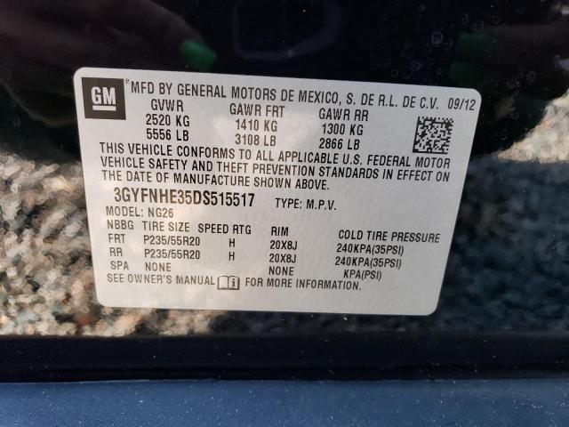 3GYFNHE35DS515517 - 2013 CADILLAC SRX PERFORMANCE COLLECTION Қара фото 13