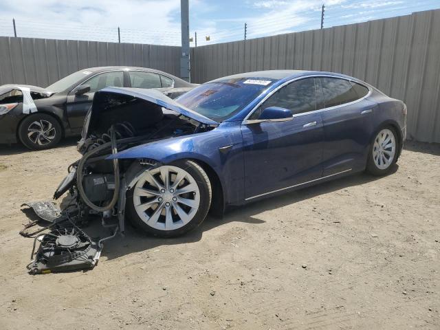 5YJSA1E28HF233322 - 2017 TESLA MODEL S 蓝色 照片 1