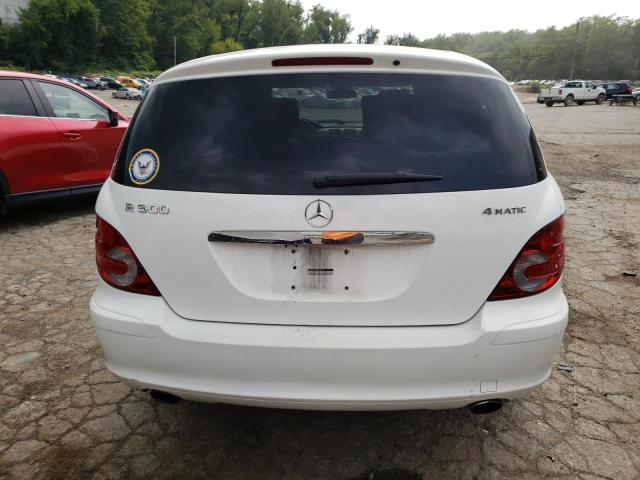 4JGCB75E96A028995 - 2006 MERCEDES-BENZ R 500 WHITE photo 6