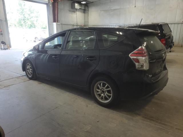 JTDZN3EU0FJ029118 - 2015 TOYOTA PRIUS V BLACK photo 2