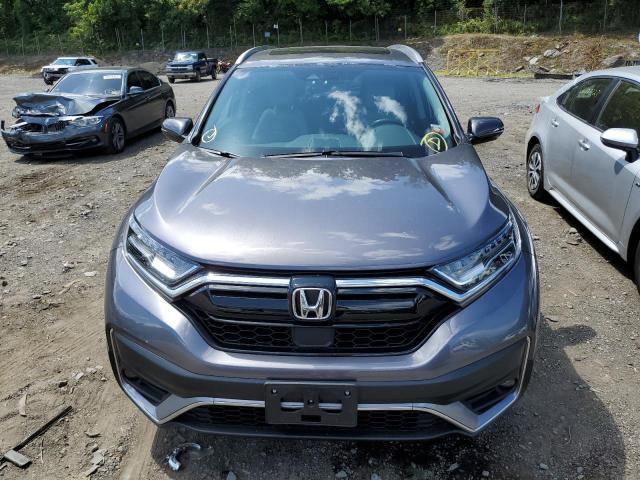 7FARW2H98NE055832 - 2022 HONDA CR-V TOURING GRAY photo 5