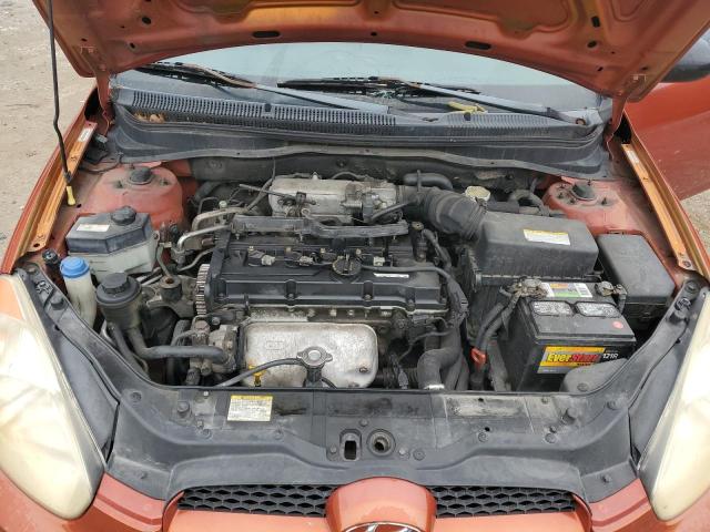 KMHCN36CX7U031059 - 2007 HYUNDAI ACCENT SE ORANGE photo 11