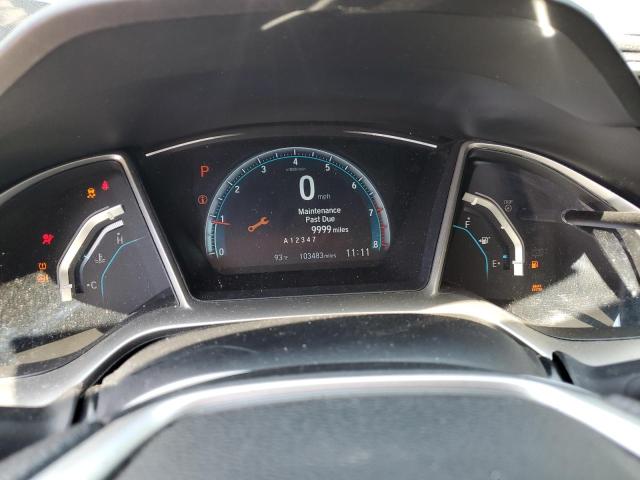 19XFC2F72GE234658 - 2016 HONDA CIVIC EX BLUE photo 9