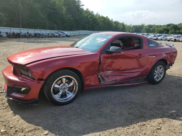 1ZVHT82H855100334 - 2005 FORD MUSTANG GT RED photo 1