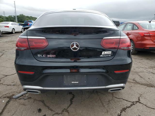 WDC0J8EBXLF741581 - 2020 MERCEDES-BENZ GLC COUPE 300 4MATIC BLACK photo 6