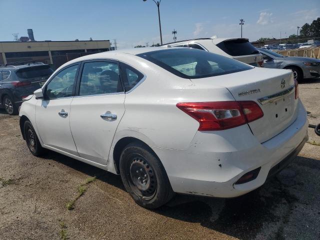 3N1AB7AP2KY414492 - 2019 NISSAN SENTRA S أبيض صورة 2