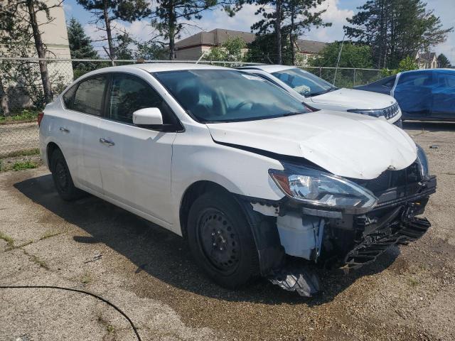 3N1AB7AP2KY414492 - 2019 NISSAN SENTRA S أبيض صورة 4