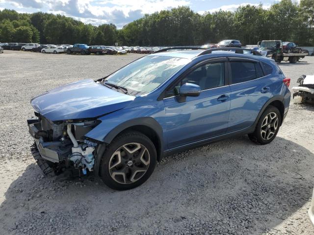 JF2GTAMC0J8271080 - 2018 SUBARU CROSSTREK LIMITED BLUE photo 1