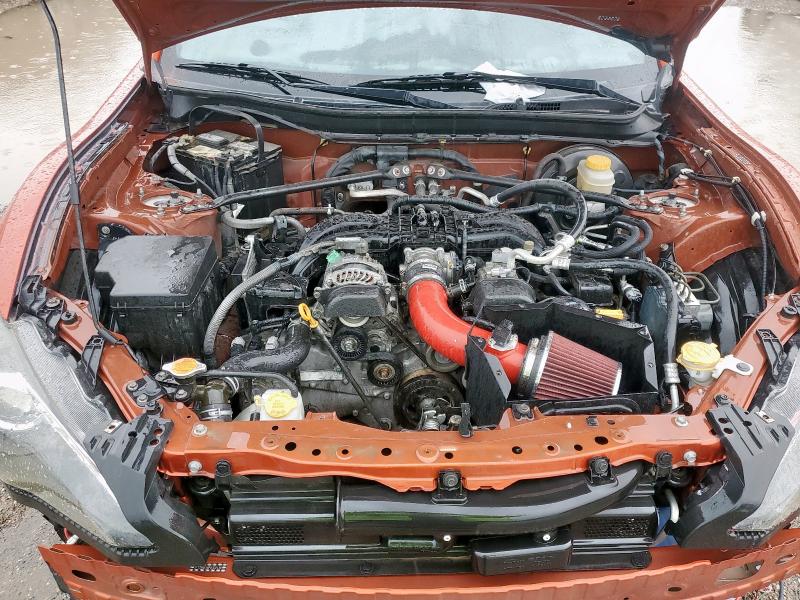 JF1ZNAA18F8702136 - 2015 TOYOTA SCION FR-S ORANGE photo 11