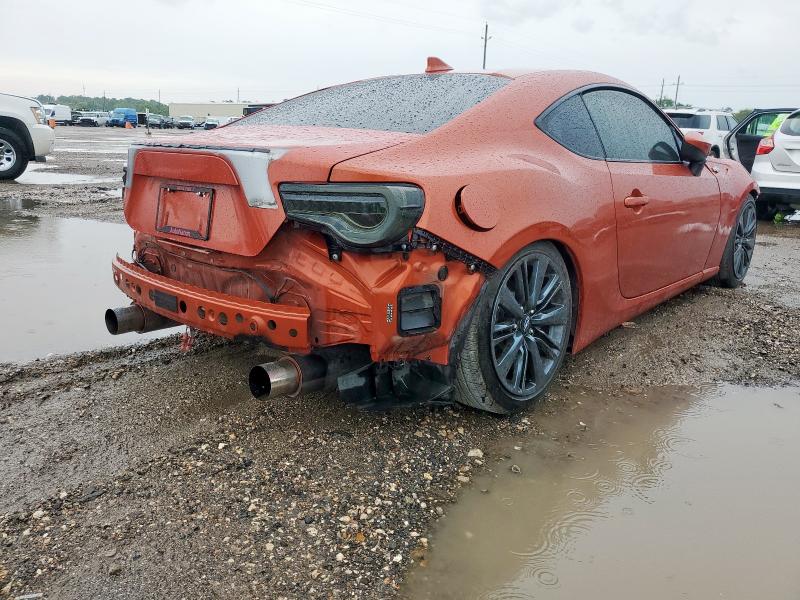 JF1ZNAA18F8702136 - 2015 TOYOTA SCION FR-S ORANGE photo 3