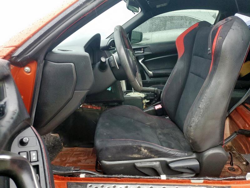 JF1ZNAA18F8702136 - 2015 TOYOTA SCION FR-S ORANGE photo 7