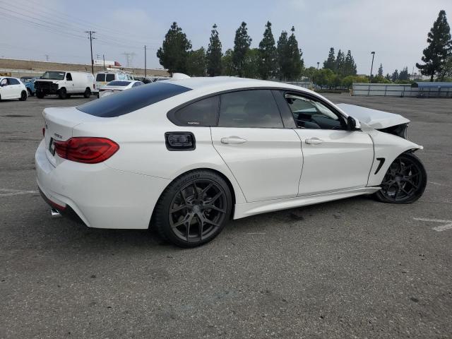WBA4J5C50KBU79088 - 2019 BMW 440I GRAN COUPE WHITE photo 3