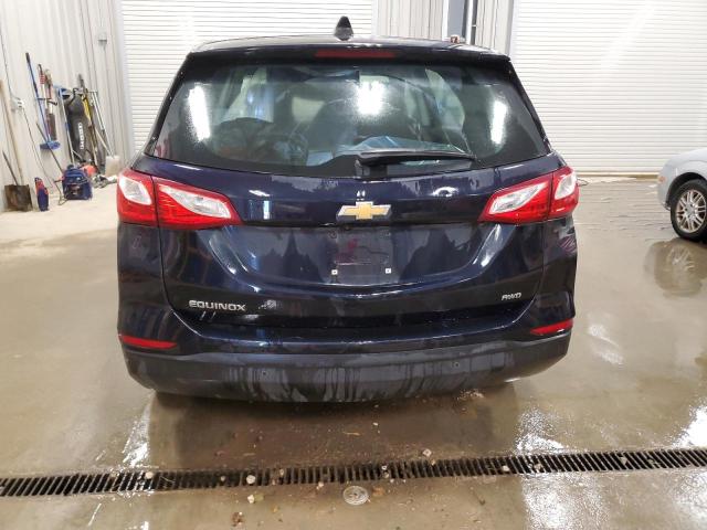 3GNAX5EV4LS553482 - 2020 CHEVROLET EQUINOX BLUE photo 6