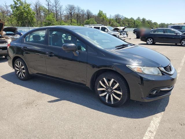 19XFB2F93FE243369 - 2015 HONDA CIVIC EXL BLACK photo 4