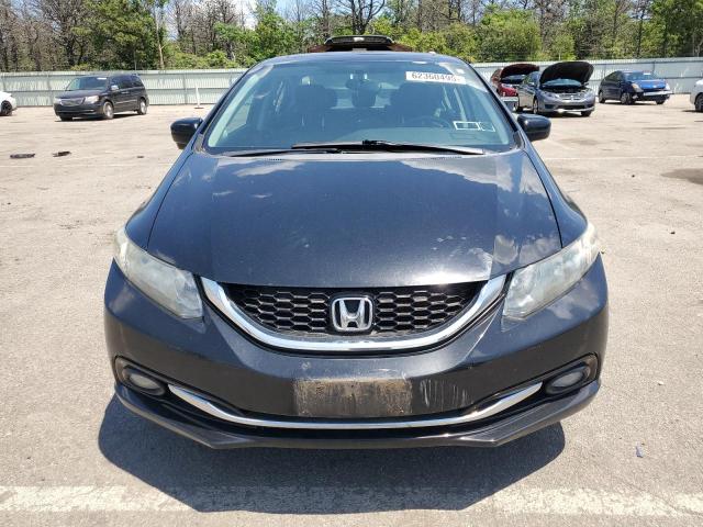 19XFB2F93FE243369 - 2015 HONDA CIVIC EXL BLACK photo 5
