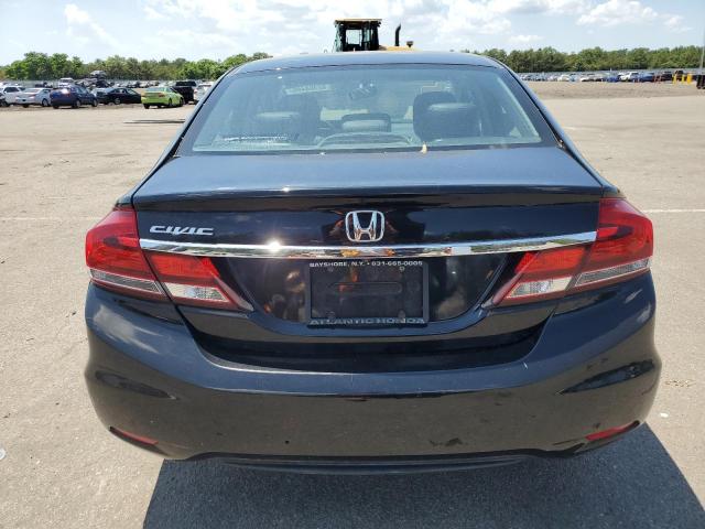 19XFB2F93FE243369 - 2015 HONDA CIVIC EXL BLACK photo 6