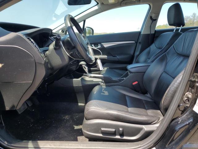 19XFB2F93FE243369 - 2015 HONDA CIVIC EXL BLACK photo 7