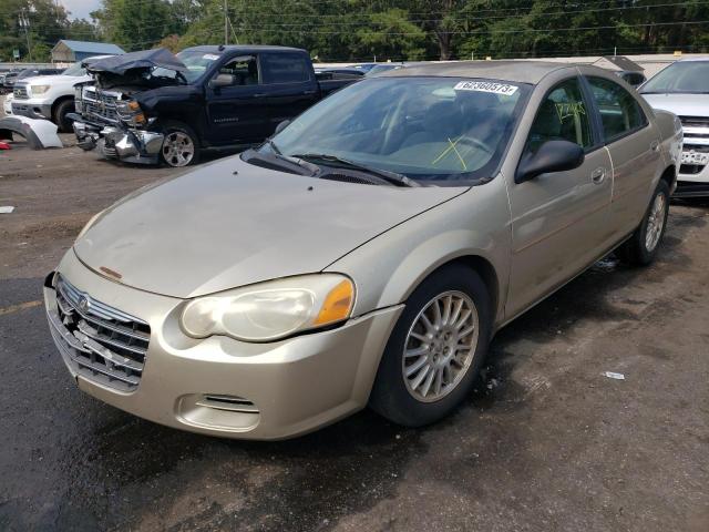 1C3EL46X96N234856 - 2006 CHRYSLER SEBRING GOLD photo 1