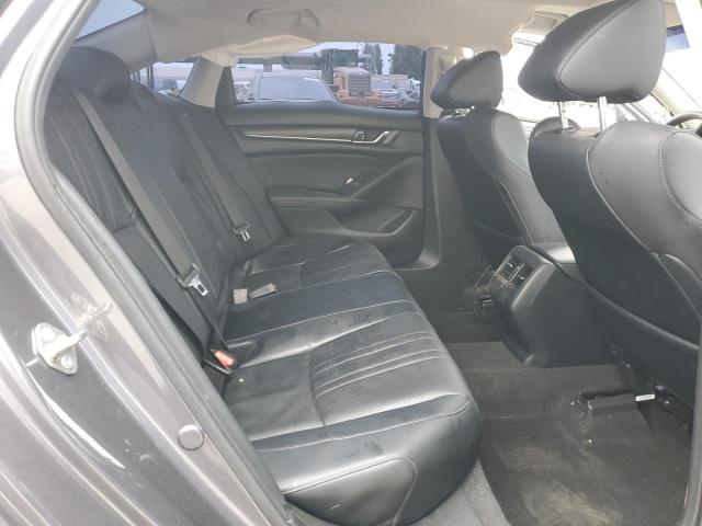 1HGCV1F58JA040380 - 2018 HONDA ACCORD EXL GRAY photo 10