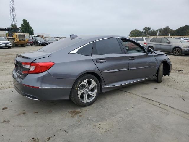 1HGCV1F58JA040380 - 2018 HONDA ACCORD EXL GRAY photo 3