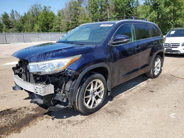 2016 TOYOTA HIGHLANDER XLE, 
