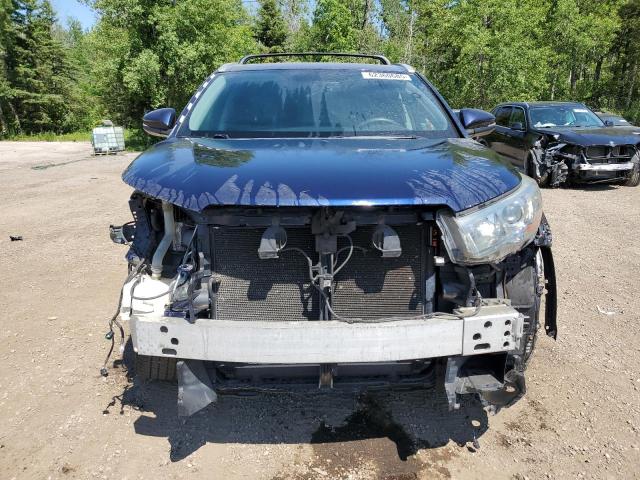 5TDJKRFH4GS286779 - 2016 TOYOTA HIGHLANDER XLE Синій фото 5