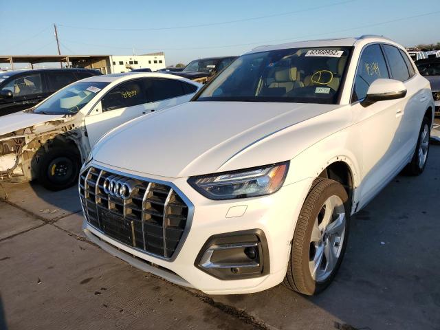 WA1CABFYXM2059354 - 2021 AUDI Q5 PRESTIGE WHITE photo 2