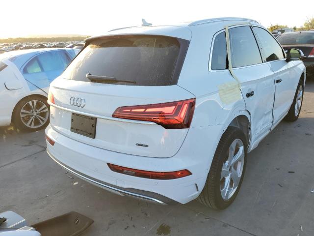 WA1CABFYXM2059354 - 2021 AUDI Q5 PRESTIGE WHITE photo 4