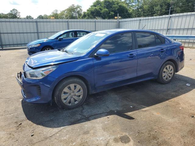 3KPA24AD2LE349311 - 2020 KIA RIO LX BLUE photo 1