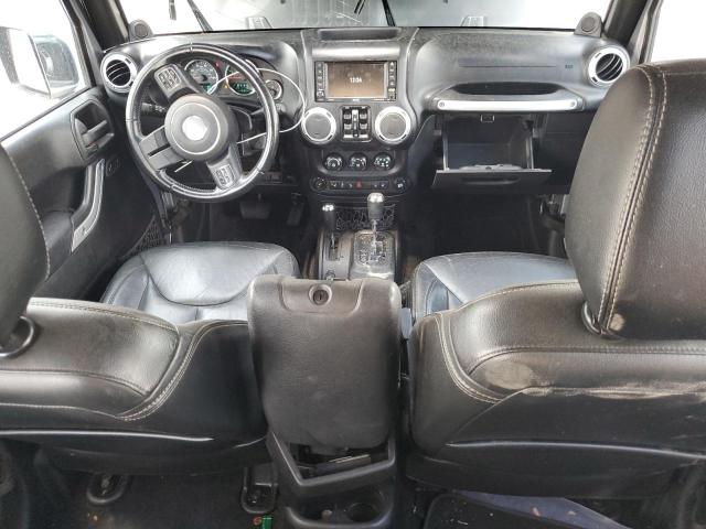 1C4BJWEG2EL106955 - 2014 JEEP WRANGLER U SAHARA GRAY photo 8