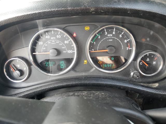 1C4BJWEG2EL106955 - 2014 JEEP WRANGLER U SAHARA GRAY photo 9