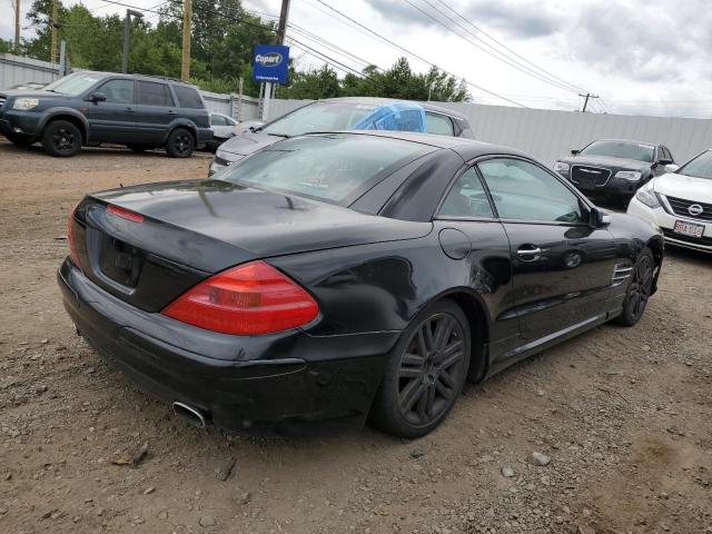 WDBSK75F55F101563 - 2005 MERCEDES-BENZ SL 500 BLACK photo 3